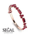 Eternity Mix Ruby Ring - Jocelyn No. 11