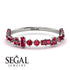 Eternity Mix Ruby Ring - Jocelyn No. 12
