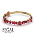 Eternity Mix Ruby Ring - Jocelyn No. 10