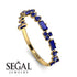 Eternity Mix Sapphire Ring - Jocelyn No. 13