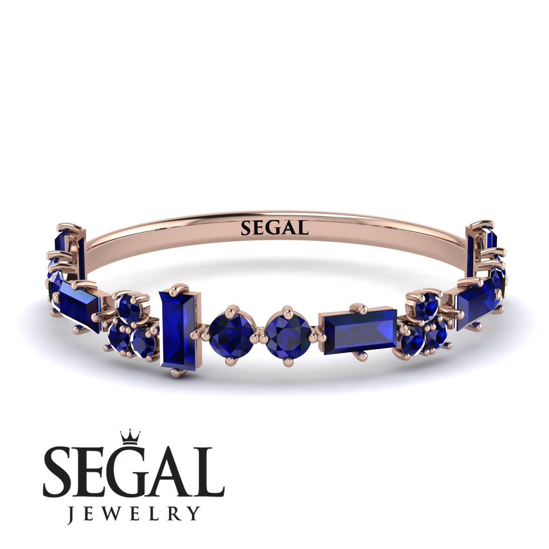 Eternity Mix Sapphire Ring - Jocelyn No. 14