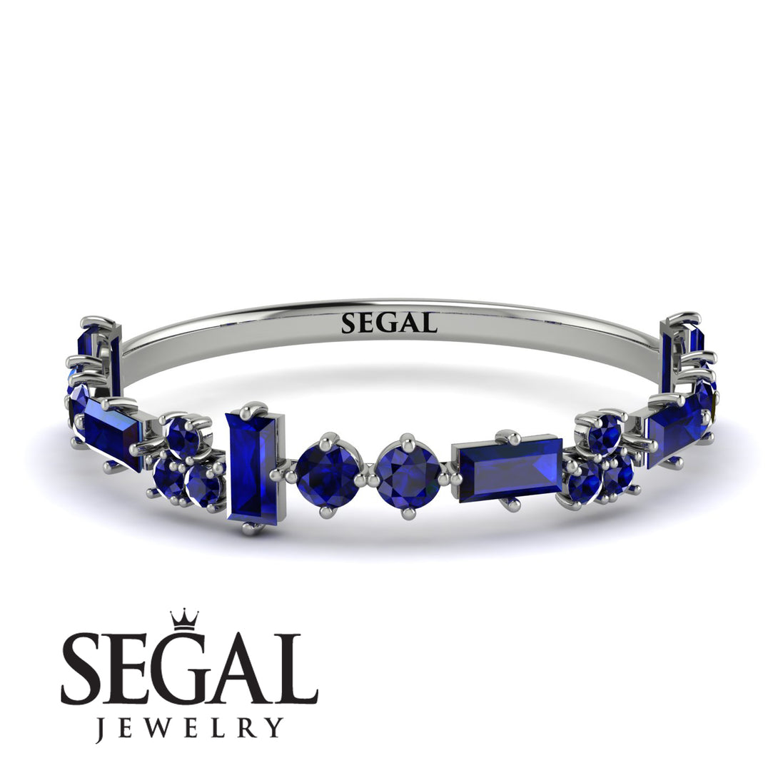 Eternity Mix Sapphire Ring - Jocelyn No. 15