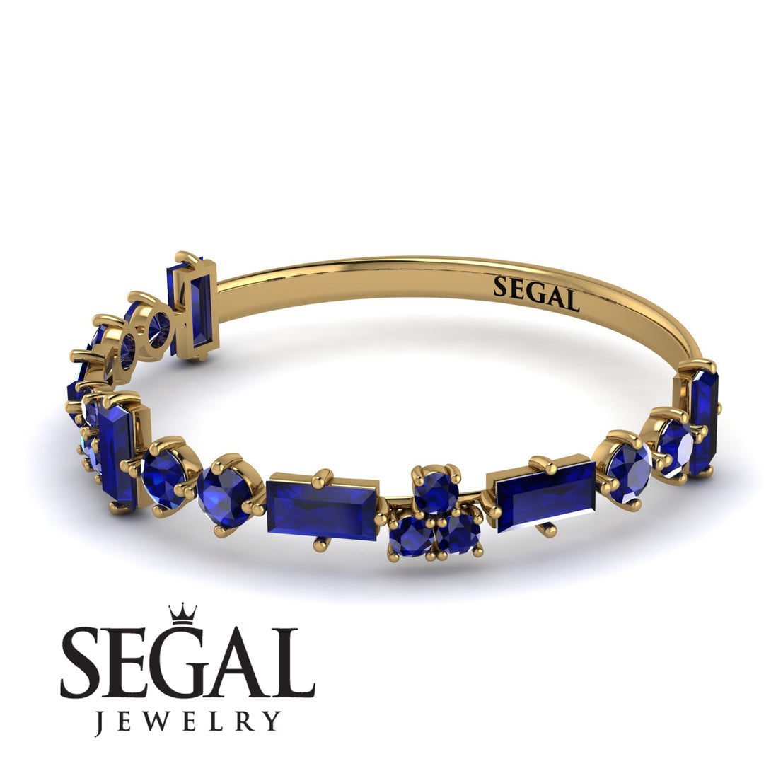 Eternity Mix Sapphire Ring - Jocelyn No. 13
