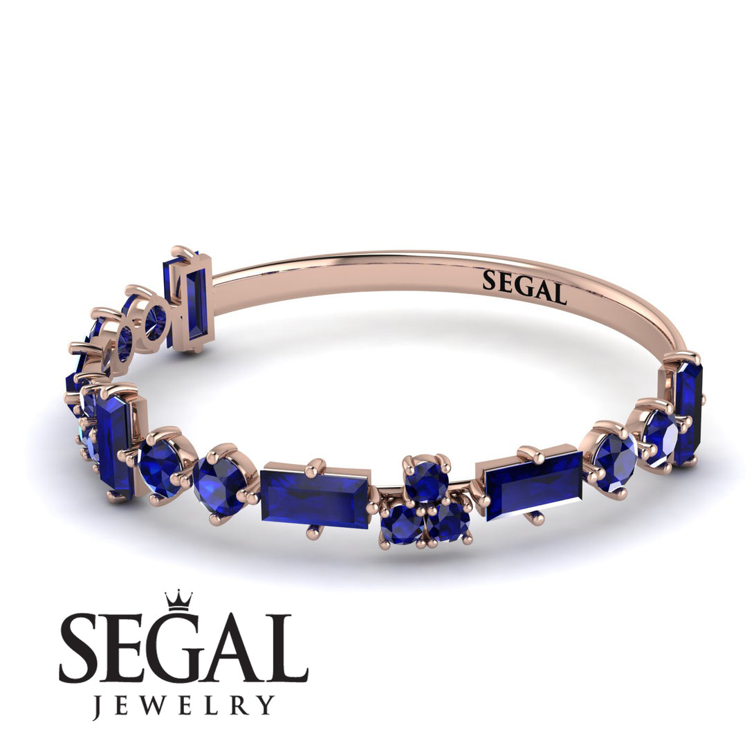 Eternity Mix Sapphire Ring - Jocelyn No. 14