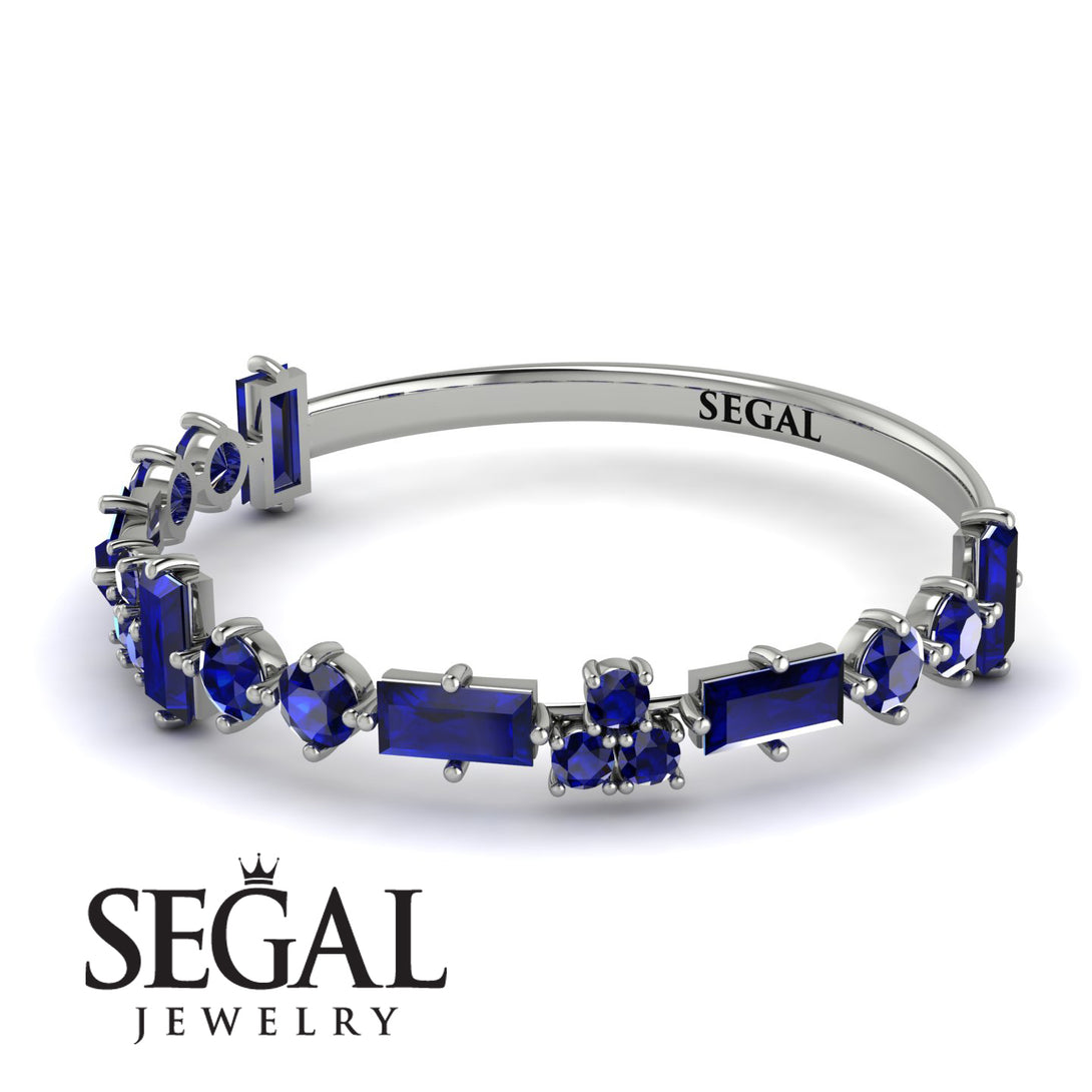 Eternity Mix Sapphire Ring - Jocelyn No. 15