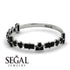 Eternity Mix Black Diamond Ring - Jocelyn No. 9 image 3