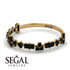 Eternity Mix Black Diamond Ring - Jocelyn No. 7 image 3