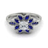 Floral Nature Inspired Diamond Ring - Carol No. 63 image 1