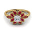 Floral Nature Inspired Diamond Ring - Carol No. 46