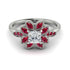 Floral Nature Inspired Diamond Ring - Carol No. 48 image 1