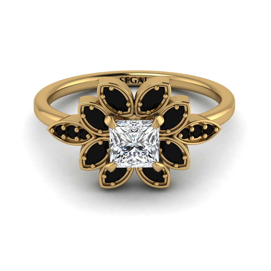 Floral Nature Inspired Diamond Ring - Carol No. 31