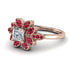 Floral Nature Inspired Diamond Ring - Carol No. 47 image 2