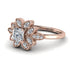 Floral Nature Inspired Diamond Ring - Carol No. 2 image 2