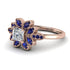 Floral Nature Inspired Diamond Ring - Carol No. 62