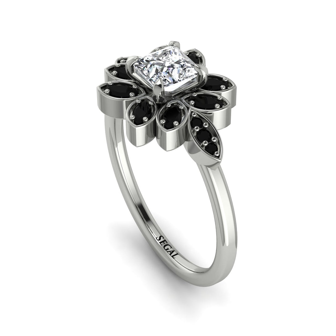 Floral Nature Inspired Diamond Ring - Carol No. 33