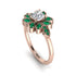 Floral Nature Inspired Diamond Ring - Carol No. 17 image 3