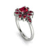 Floral Nature Inspired Ruby Ring - Carol No. 57 image 3