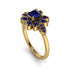 Floral Nature Inspired Sapphire Ring - Carol No. 73 image 3