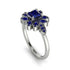 Floral Nature Inspired Sapphire Ring - Carol No. 75 image 3