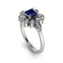 Floral Nature Inspired Sapphire Ring - Carol No. 15 image 3