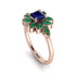 Floral Nature Inspired Sapphire Ring - Carol No. 29