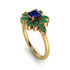 Floral Nature Inspired Sapphire Ring - Carol No. 28