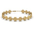 Flower Gold Bracelet - Simone No. 1