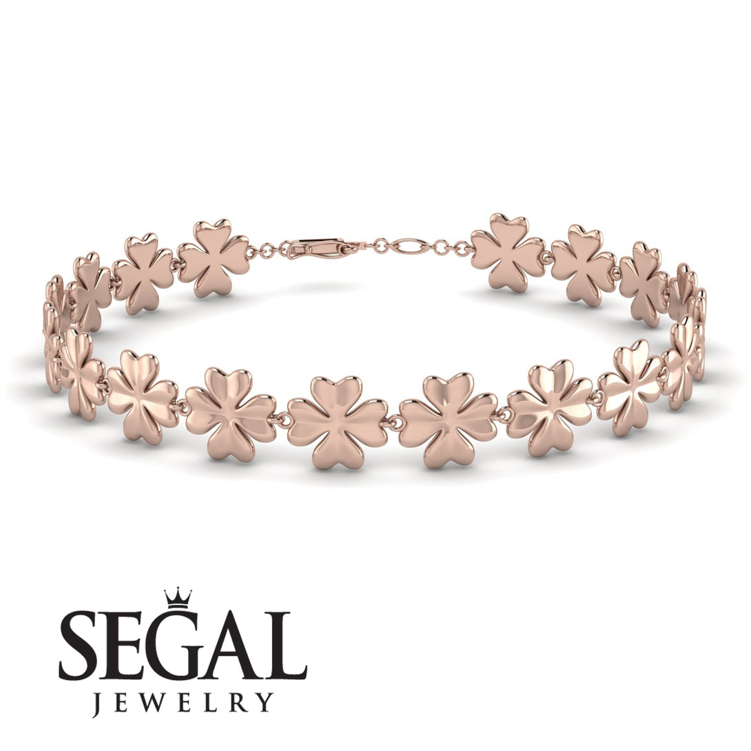 Flower Gold Bracelet - Simone No. 2