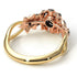Two Tones Flowers And Branches Diamond Ring - Katherine no. 22