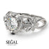 Flowers And Branches Diamond Ring - Katherine no. 3 image 8