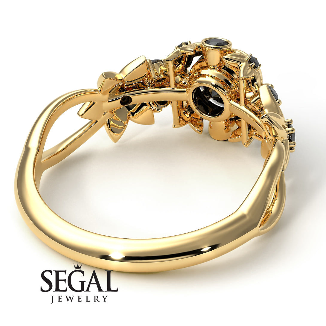 Flowers And Branches Diamond Ring - Katherine no. 16