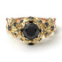 Two Tones Flowers And Branches Diamond Ring - Katherine no. 22 image 7