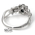 Flowers And Branches Diamond Ring - Katherine no. 18