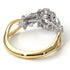 Two Tones Flowers And Branches Diamond Ring - Katherine no. 20