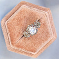 Flowers And Branches Diamond Ring - Katherine no. 3 image 1