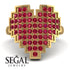Full Heart Ruby Ring - Zara No. 10
