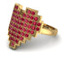 Full Heart Ruby Ring - Zara No. 10