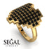 Full Heart Black Diamond Ring - Zara No. 7 image 2