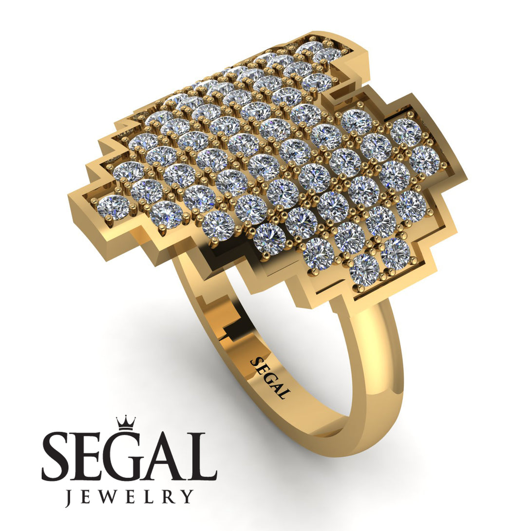 Full Heart Diamond Ring - Zara No. 1