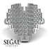 Full Heart Diamond Ring - Zara No. 3