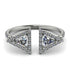 Triangle Diamond Open Ring - Nevaeh No. 3