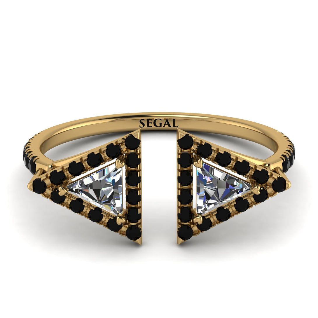 Triangle Diamond Open Ring - Nevaeh No. 31