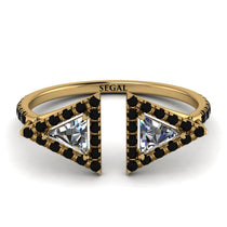 Triangle Diamond Open Ring - Nevaeh No. 31 image 1