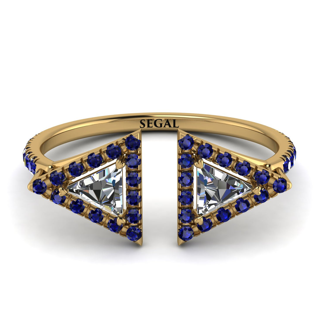 Triangle Diamond Open Ring - Nevaeh No. 61