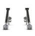 Hanging Oval Diamond Earrings - Tatiana No. 9 image 1