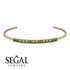 Geometric Emerald Braclet - Kori No. 4