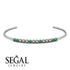 Geometric Emerald Braclet - Kori No. 6