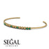 Geometric Emerald Braclet - Kori No. 4