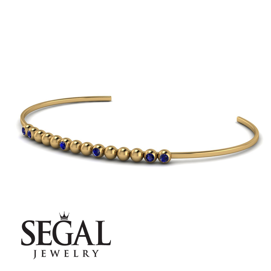 Geometric Sapphire Braclet - Kori No. 13