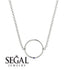 Geometric Sapphire Pendant Golden Diamond - Emberly No. 15